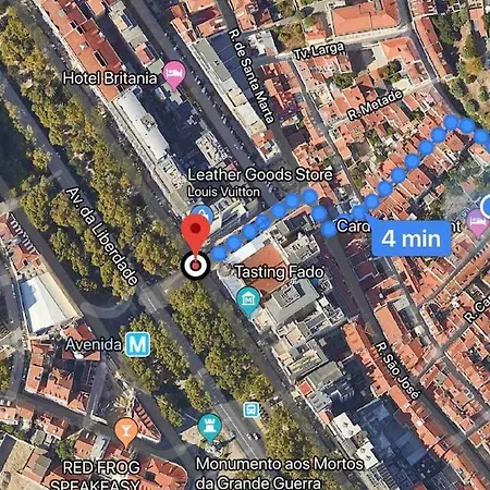 Daire Quiet And Charming - With Yard, Center Lisboa